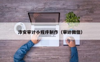 山南淳安审计小程序制作（审计微信）